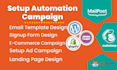 do mailchimp or mailpoet template design, email marketing and automation