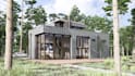 exterior or interior house design, 3d modeling and rendering