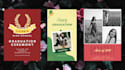 make your graduation party invitation, announcement card or back to school flyer