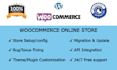 work on your woocommerce store and online shop