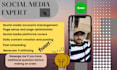 be your social media marketing manager