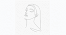 create a simple abstract face outline in 24 hours,outline nft