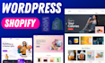 create wordpress woocommerce store shopify ecommerce