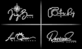 do photography signature handwriting scripted calligraphy cursive logo