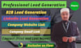 do b2b lead generation, targeted linkedin leads, email lists