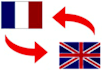 translate a document from English to French or the reverse
