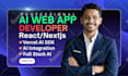 build react or nextjs web app with vercel ai sdk integration, ai web apps