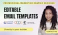 design and optimize constant contact email campaigns, mailchimp, zoho USA seller