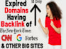 find super expired domains having DR da 90 links