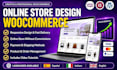design an ecommerce website in wordpress with woocommerce