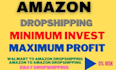 be your professional amazon dropshipping virtual assistant expert store manager