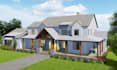 make your exterior house design, 3d rendering