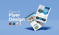 design a professional flyer, door hanger, bi fold, and tri fold brochure for you