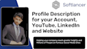 write optimized about us, bio, gig and profile description