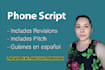 write a cold calling script