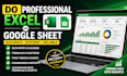 do excel and google sheet, vlookup, merge, clean data, remove dupilcate, formatt