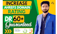 increase, domain rating dr, ahrefs dr, domain rating dr 60