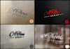 revise your name in the luxurious signature curve