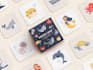 design professional board game or card game and box