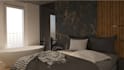 model and render bedroom layout