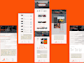 create a car rental agency website with a payment process