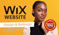 wix website design wix website redesign wix studio