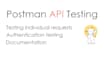 do API testing using postman