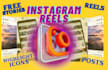 create instgram reels and stories for you