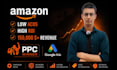 setup amazon PPC campaigns via google ads, amazon PPC expert