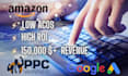 setup amazon PPC campaigns via google ads, amazon PPC expert