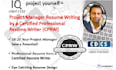 provide professional resume writing services for project managers