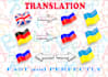 translation of various documents and documentation