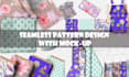 design seamless pattern for textile and fabric