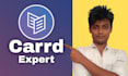 be your carrd expert for minimalistic carrd landing page, carrd website design