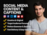 write social media posts and captions