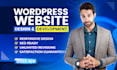 create modern responsive wordpress website for your business