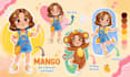 draw kids character design for children book illustration