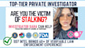 investigate your stalker or online libel matter