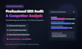 professional SEO audit report and competitive website analysis for business grow
