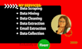 do deep internet research, web scraping and data collection