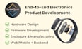 do pcb layout and firmware for stm32, esp32, nrf52, arduino