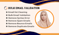 clean, validate and verify your bulk email list