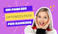 do wordpress onpage SEO with rankmath for ranking