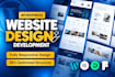 do modern wordpress website development, redesign wordpress website