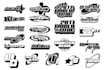 create a custom y2k logo design