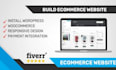 create a professional wordpress woocommerce website