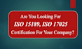 provide iso 15189 and iso 17025 certification