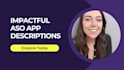 write an aso app description