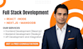 develop full stack web apps with reactjs nextjs and nodejs