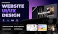 design a modern responsive website UI UX in figma